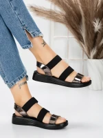 Sandale Dama cu Talpa Joasa 5XJ66 GUNCOLOR | MEI