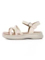 Sandale Dama din piele naturala 802 BEIGE | FORMAZIONE