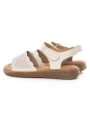 Sandale Dama din piele naturala 53302 CREAM | BERLINER