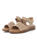 Sandale Dama din piele naturala 53302 APRICOT | BERLINER