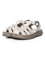 Sandale Dama din piele naturala 1957623 CREAM | FORMAZIONE