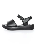 Sandale Dama din piele naturala 246611T BLACK | FORMAZIONE