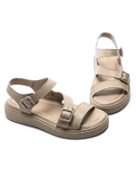 Sandale Dama din piele naturala K247-1 APRICOT | FORMAZIONE