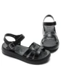 Sandale Dama din piele naturala 246615T BLACK | FORMAZIONE