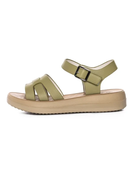 Sandale Dama din piele naturala 246615T GREEN | FORMAZIONE
