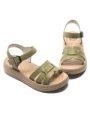 Sandale Dama din piele naturala 246615T GREEN | FORMAZIONE
