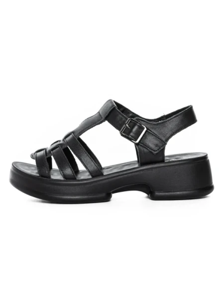 Sandale Dama din piele naturala 246609T BLACK | FORMAZIONE