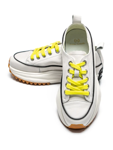 Trampki damskie 9529-2 Biały | Franco Gerardo