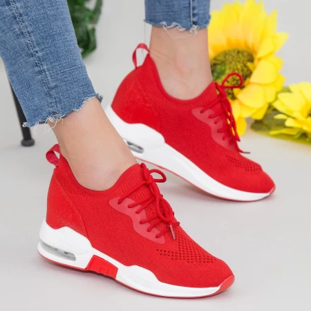 Damskie buty sportowe SZ179 Czerwony | Mei