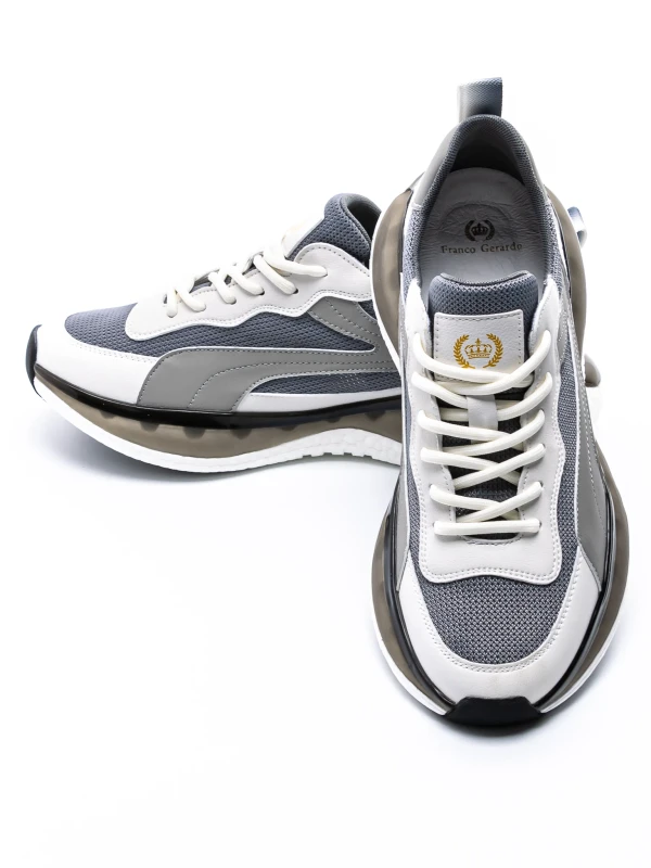 Męskie buty sportowe 22123-37 Szary | Franco Gerardo