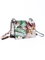 Genti Dama Din Piele Naturala GD39 WHITE-GREEN | FORSETI