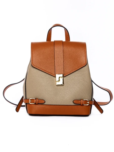 Rucsac Dama GD41 BEIGE-ORANGE | FORSETI