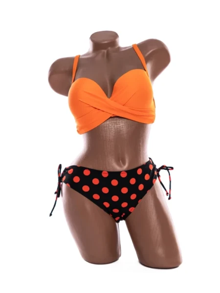 Costum de baie dama L223 PORTOCALIU | MEINA