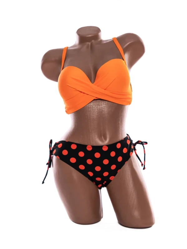 Costum de baie dama L223 PORTOCALIU | MEINA