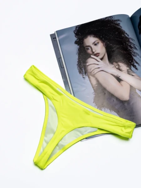 Costum de baie dama B01 VERDE NEON | MEINA
