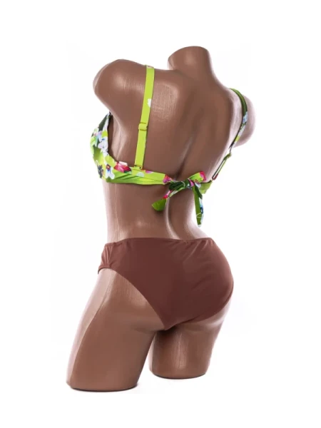 Costum de baie dama L29-2 VERDE-ROZ INCHIS | MEINA