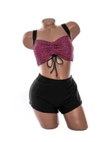 Costum de baie dama L25-1 ROSU | MEINA