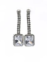 Set Colier + Cercei CLR014 ARGINTIU | MEI