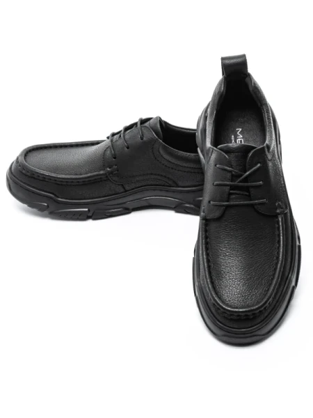 Pantofi Barbati din piele naturala B32323 Negru (C34) Mels