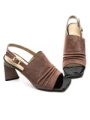 Sandale Dama cu Toc gros K4340-3722B Roz Jose Simon