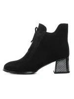 Botine Dama cu toc gros K5375-3178C Negru Jose Simon