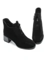 Botine Dama cu toc gros K5375-3178C Negru Jose Simon