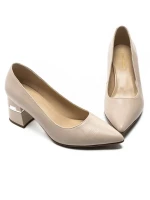 Pantofi cu Toc gros K5720-3748B Roz Jose Simon