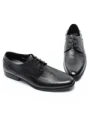Pantofi Barbati din piele naturala QF576-K51 Black (M45) Stephano