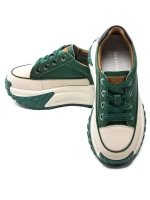Pantofi Sport Dama din piele naturala KM9071-2 GREEN | ADVANCER