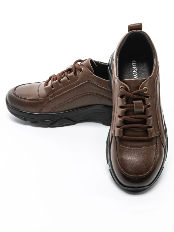 Pantofi Casual Dama din piele naturala N3311 BROWN | ADVANCER