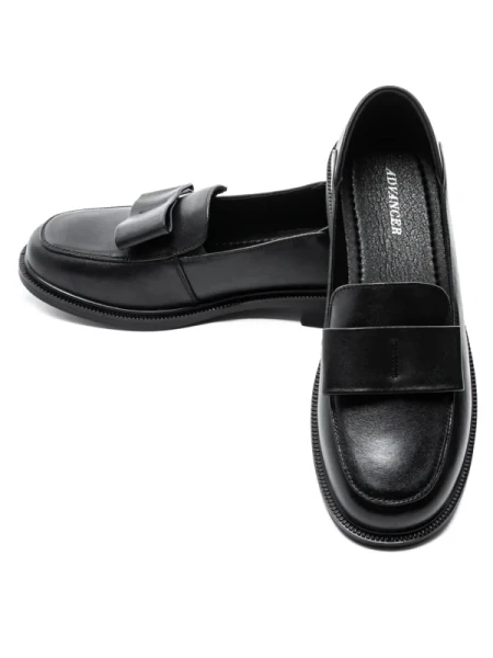 Pantofi Casual Dama din piele naturala 5226502 BLACK | ADVANCER