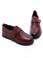 Pantofi Casual Dama din piele naturala 21074 WINE | ADVANCER