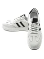 Pantofi Sport Barbati din piele naturala 02-208 WHITE-BLACK | ADVANCER