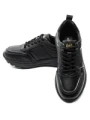 Pantofi Sport Barbati din piele naturala 302 BLACK | ADVANCER