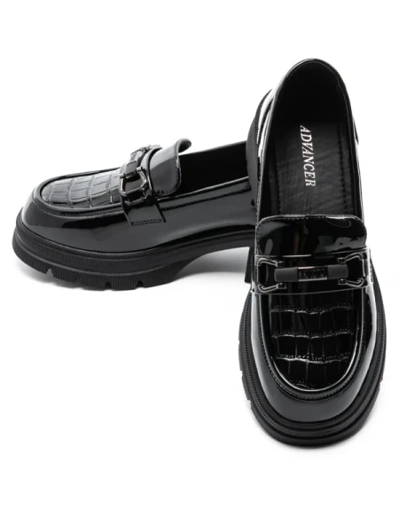 Pantofi Casual Dama din piele naturala TP6830-1 BLACK | ADVANCER