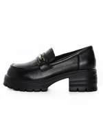 Pantofi Casual Dama din piele naturala 109-A1 BLACK | ADVANCER