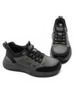 Pantofi Sport Barbati din piele naturala E90002 GREY | ADVANCER