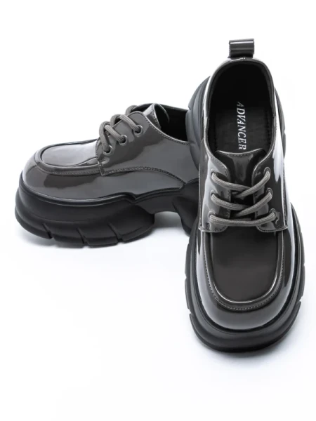 Pantofi Casual Dama din piele naturala TP191-2 GREY | ADVANCER