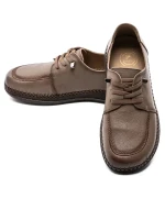 Pantofi Casual Dama din piele naturala KM327 APRICOT | FORMAZIONE