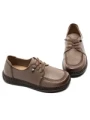 Pantofi Casual Dama din piele naturala KM327 APRICOT | FORMAZIONE