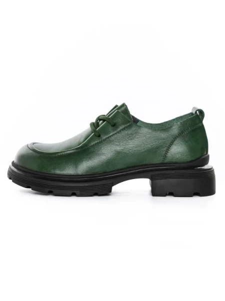 Pantofi Casual Dama din piele naturala KM6716 GREEN | FORMAZIONE