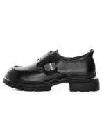 Pantofi Casual Dama din piele naturala KM6715 BLACK | FORMAZIONE