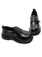 Pantofi Casual Dama din piele naturala KM6715 BLACK | FORMAZIONE