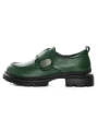 Pantofi Casual Dama din piele naturala KM6715 GREEN | FORMAZIONE