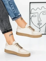 Sneakers Dama 986 BEIGE-KHAKI | FASHION