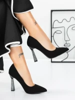 Pantofi Stiletto 3ADC77 BLACK | MEI