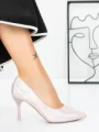 Pantofi Stiletto 3AXKK201 CHAMPAGNE | MEI