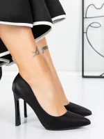 Buty na grubej podeszwie 3DC36 Czarny | Mei