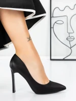 Buty na grubej podeszwie 3DC36 Czarny | Mei