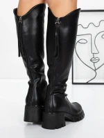 Damskie kozaki 3WL15 Czarny | Mei